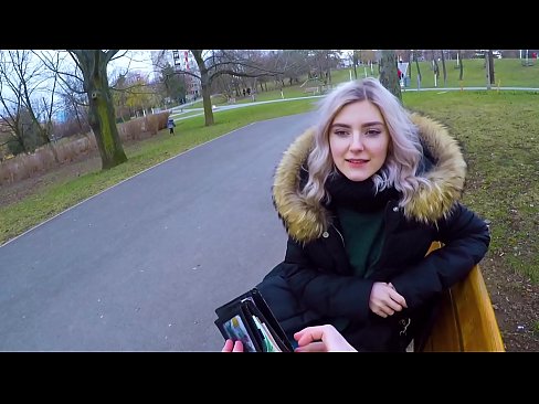 ❤️ Swallows hot cum coigreach airson airgead - blowjob anns a 'phàirc le Eva Elfie Porno aig gd.courseclass.ru ❌️